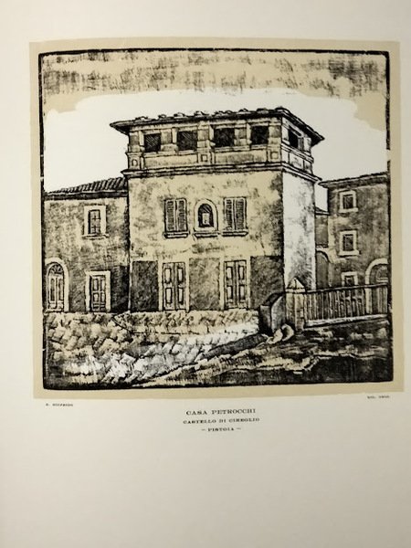 Il Mio Paese. Illustrato con xilografie originali di Sigfrido Bartolini. …