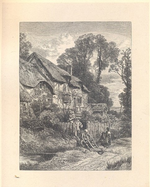 Pictures of English landscape. Engraved by the brothers Dalziel. With …