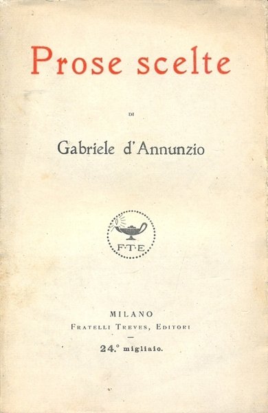 Prose scelte.