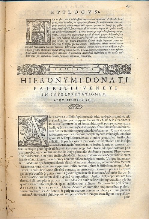 Alexandri Aphrodisiensis Peripathetici Doctissimi, quaestiones naturales et morales et de …