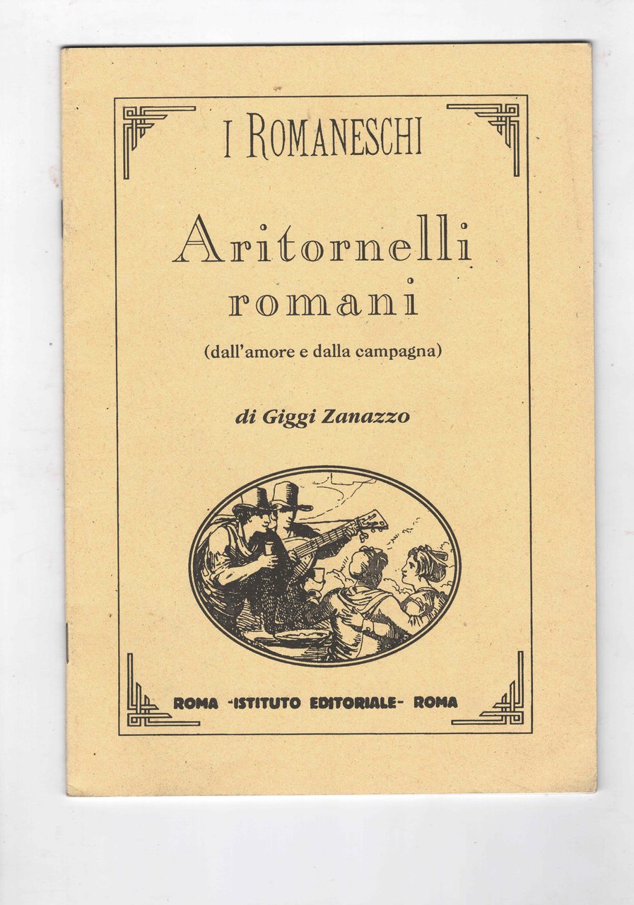 Aritornelli romani(dell'amore e della campagna)