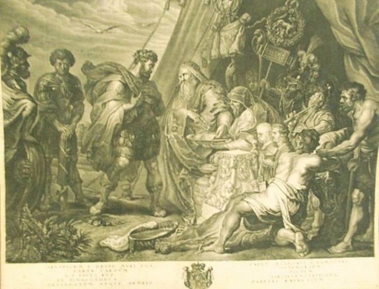 Aruspicem Decio Muri.