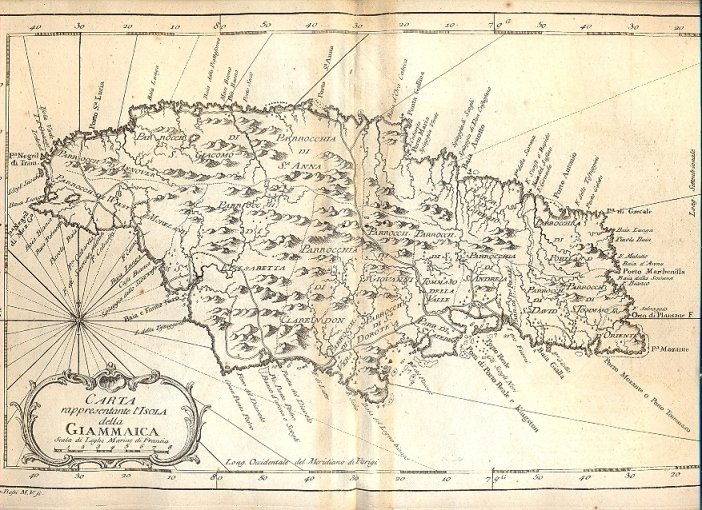 Atlante dell'America contenente le migliori carte geografiche: Carta rappresentante l'isola …
