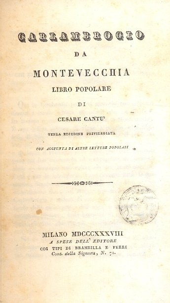 Carlambrogio da Montevecchia.
