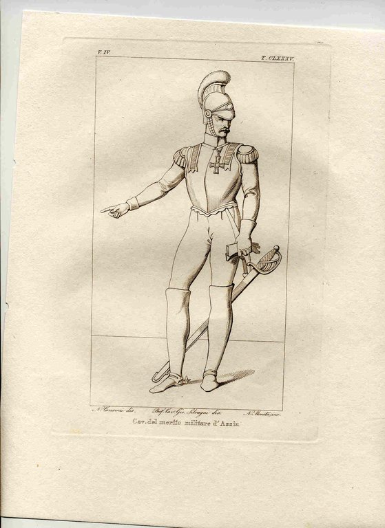 Cav. del merito militare d'Assia.