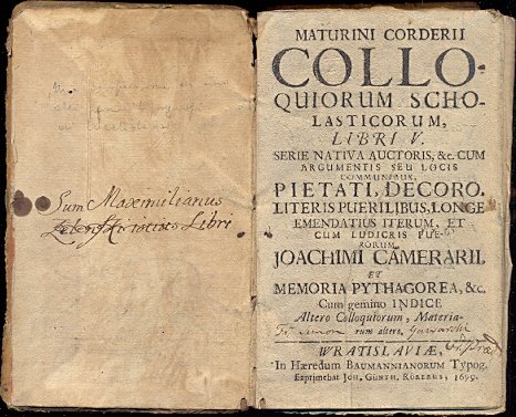 Colloquiorum scholasticorum, libri V.
