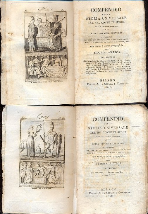 Compendio della storia universale . Ad uso della studiosa gioventù. …