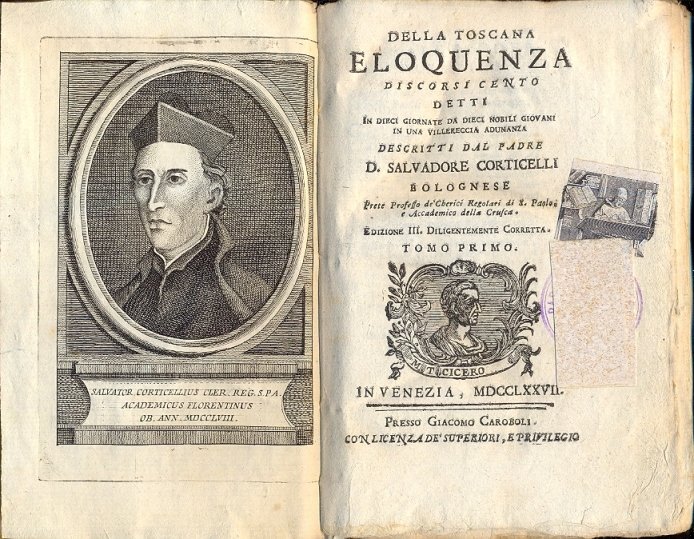 Della Toscana Eloquenza, discorsi cento, detti in dieci giornate da …