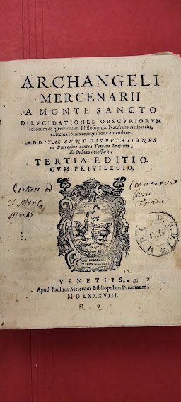 Dilucidationes Obscuriorum locorum & quaestionum Philosophiae Naturalis Aristotelis, extrema ipsius … | Immagine Gallery 1