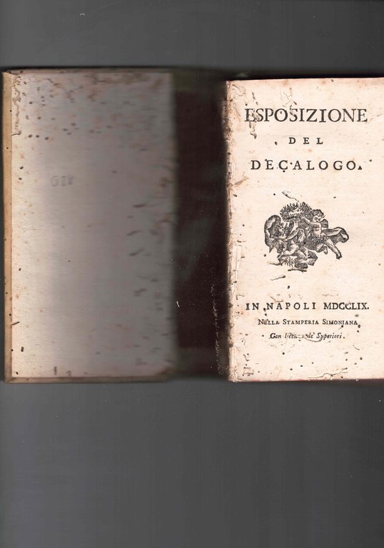 Esposizione del Decalogo.