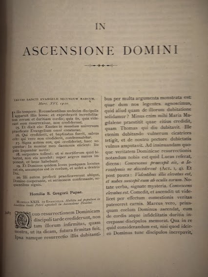 Homiliarius Breviarii Romani.