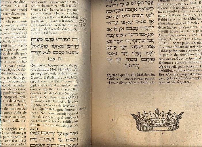 Il Messia Venuto Historia spiegata, e provata a gli Hebrei …