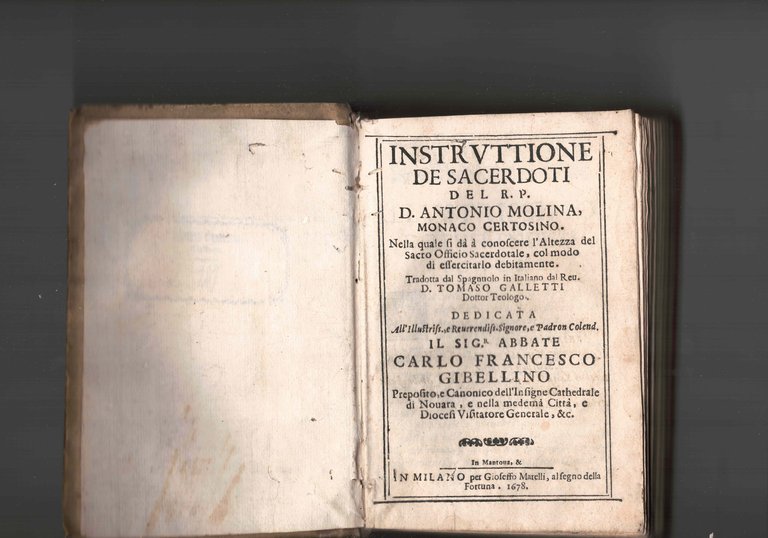 Instruttione de sacerdoti. Nella quale si dà a conoscere l'Altezza … | Immagine Gallery 3