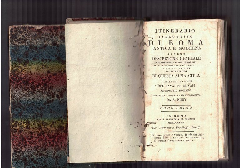 Itinerario istruttivo di Roma antica e moderna ovvero descrizione generale … | Immagine Gallery 3