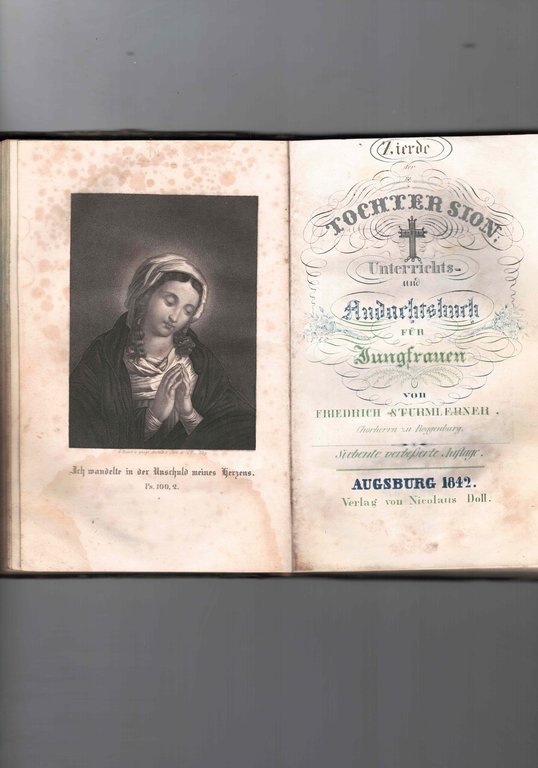 Kommunionbuchlein fur alle die den herrn Iesum lieb haben. | Immagine Gallery 2