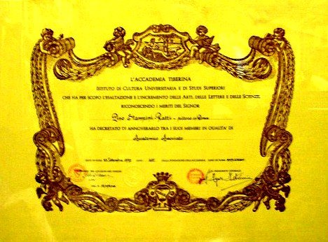 L'Accademia Tiberina, Istituto di Cultura Universitaaria e di Studi Superiori …