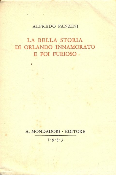 La bella storia di Orlando innamorato e poi furioso.