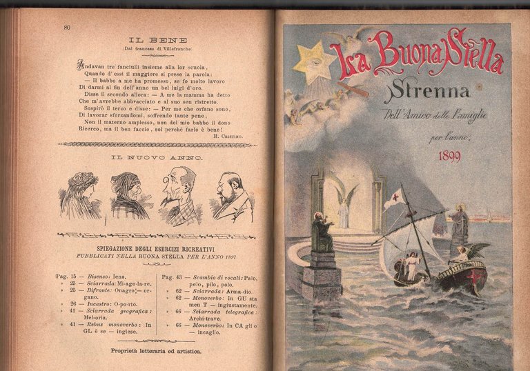 La buona stella. Strenna dell'amico delle famiglie per l'anno 1897, …