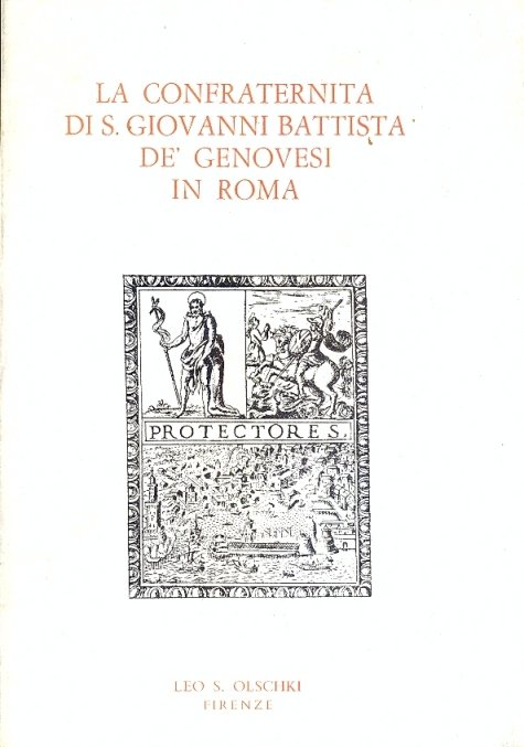 La confraternita di S.Giovanni Battista De Genovesi in Roma (Inventario …