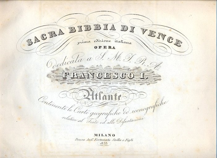 La Sacra Bibbia di Vence. Giusta la quinta edizione del …