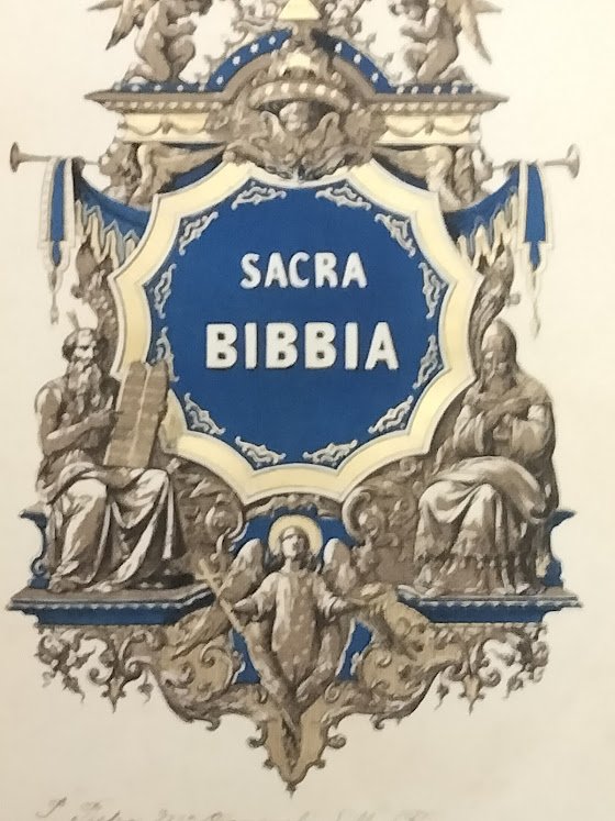 La Sacra Bibbia, secondo la volgata tradotta in lingua italiana …