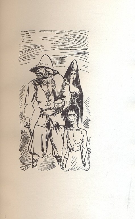 Lazarillo De Tormes. La novella è illustrata da ventun legni …