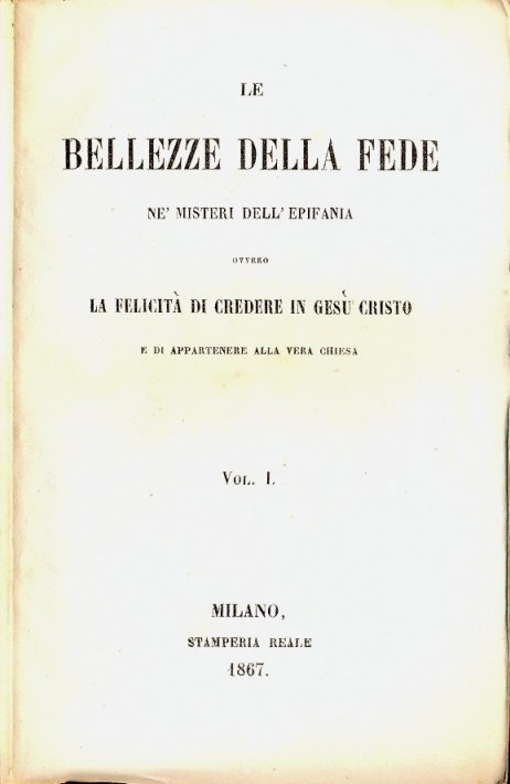 Le bellezze della fede.