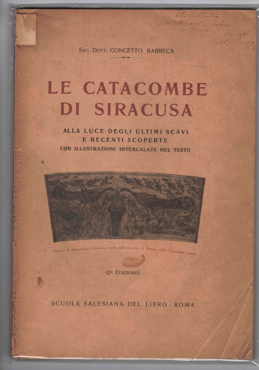Le catacombe di Siracusa alla luce degli ultimi scavi e … | Immagine principale