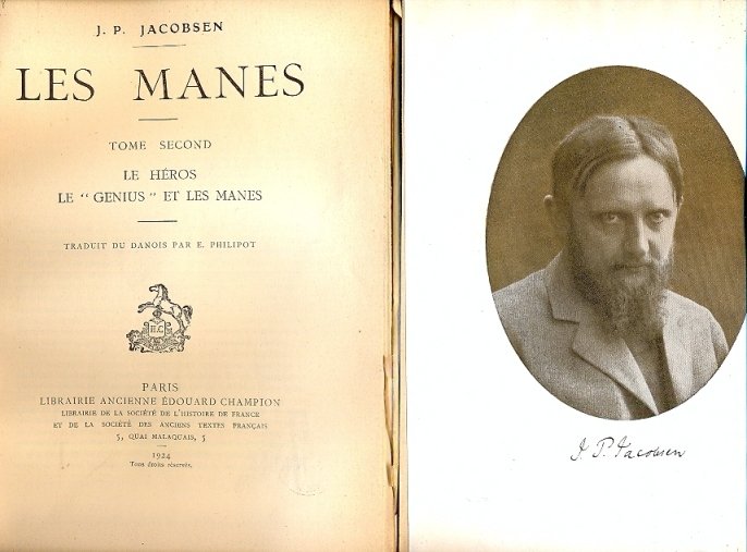 Les Manes. Traduit du Danois par E. Philipot avec une …