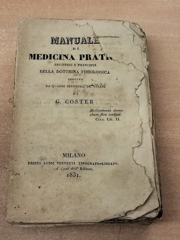 Manuale di medicina pratica secondo i principii della dottrina fisiologica. …