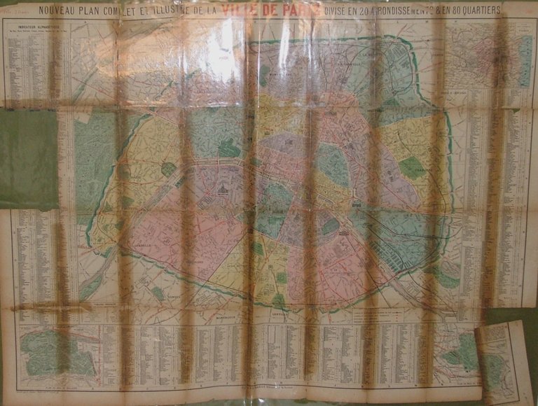 Nouveau plan pomplet et illustre de la Ville de Paris …
