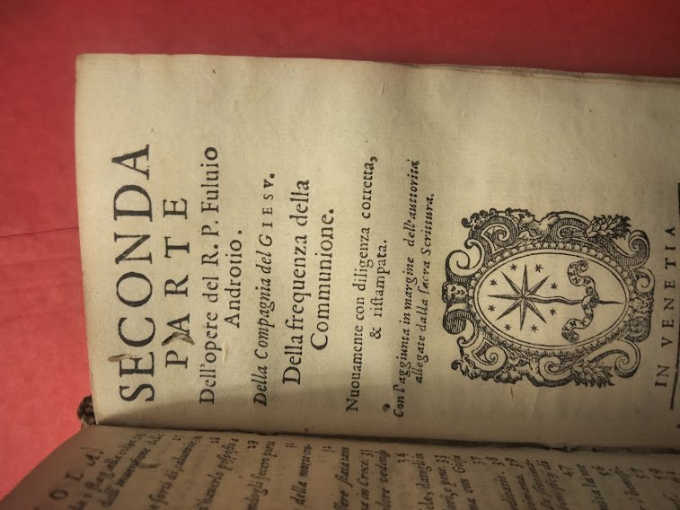 Opere spirituali. Divise in tre parti, nelle quali si tratta …