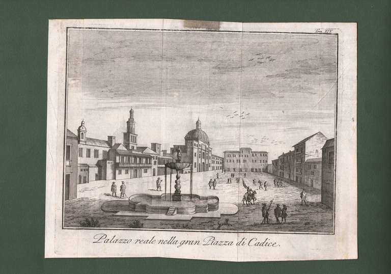 PALAZZO REALE NELLA GRAN PIAZZA DI CADICE .Lo stato presente …