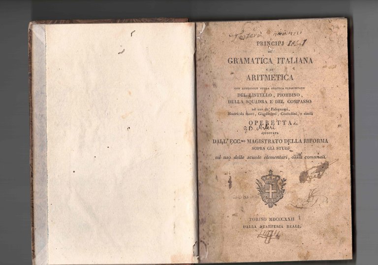 Principi di grammatica italiana e di aritmetica con appendice sulla … | Immagine Gallery 2