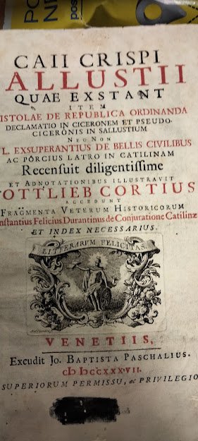 Quae exstant item Epistolae de Republica Ordinanda declamatio in Ciceronem …