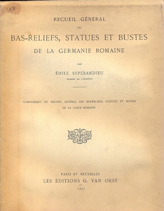 Recueil General des Bas - Reliefs, Statues et Bustes de …