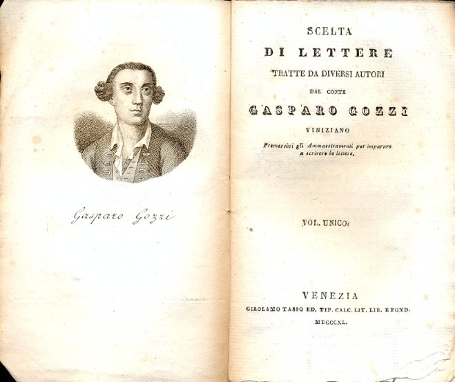 Scelta di lettere tratte da diversi autori dal Conte Gasparo …
