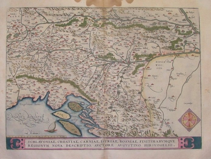 Schlavoniae, Croatiae, Carniae, Istriae, Bosniae, finitimarumque regionum nova descriptio, auctore …