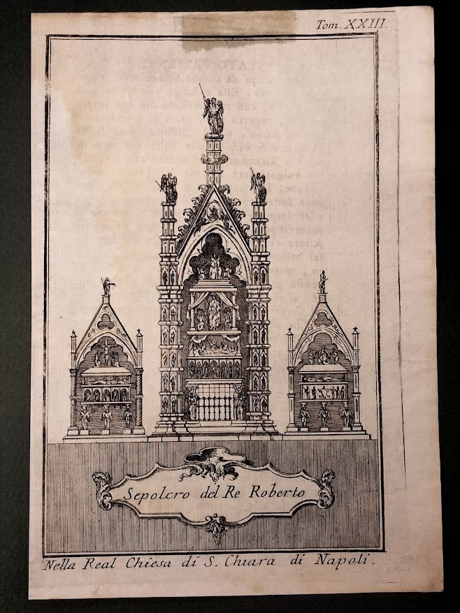 SEPOLCRO DEL RE ROBERTO, NELLA REAL CHIESA S. CHIARA DI …
