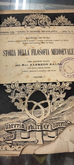 Storia della filosofia medioevale. Traduzione di Alfredo Baldi.