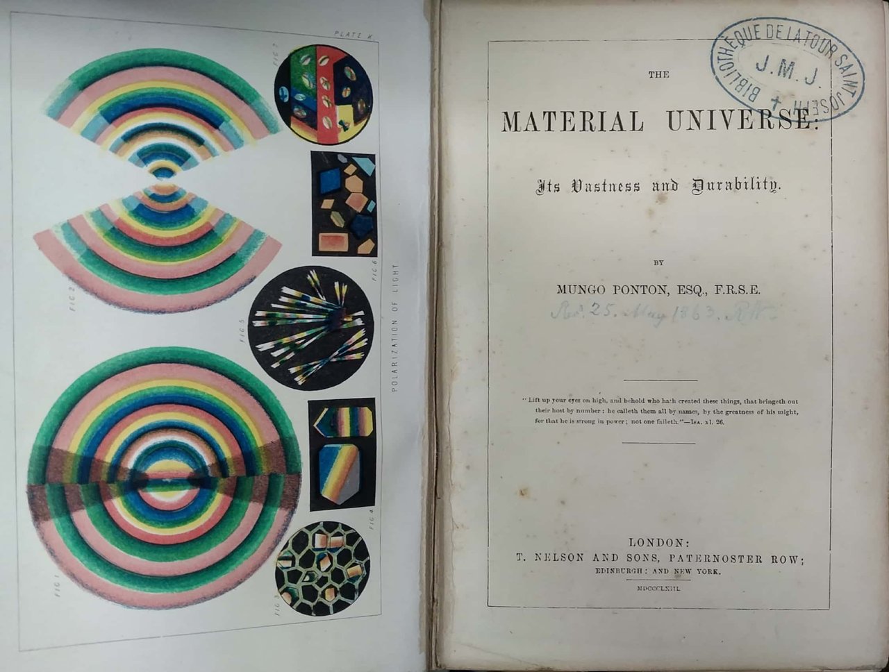 The Material Universe, its Vastness and Durability.