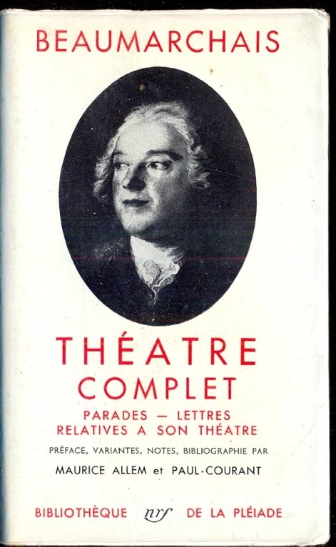 Theatre lettres relatives a son theatre. Texte etabli et annote …