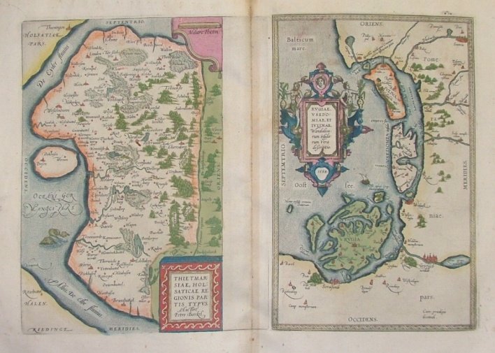 Thietmarsiae, Holsaticae regionis partis typus. - Ruciae, Usedomiae, et Iulinae. …