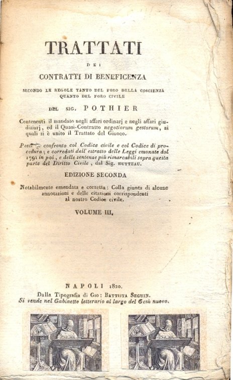 Trattati dei contratti di beneficenza secondo le regole tanto del …