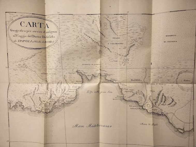 Viaggio da Tripoli di Barberia alle frontiere occidentali dell'Egitto.