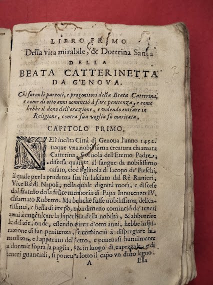 Vita mirabile, e dottrina santa della Beata Caterina Fiesca Adorna. …