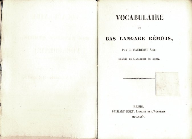 Vocabulaire du bas langagerémo is.