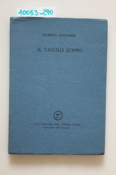 Il tavolo zoppo