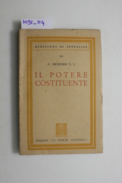 Il potere costituente