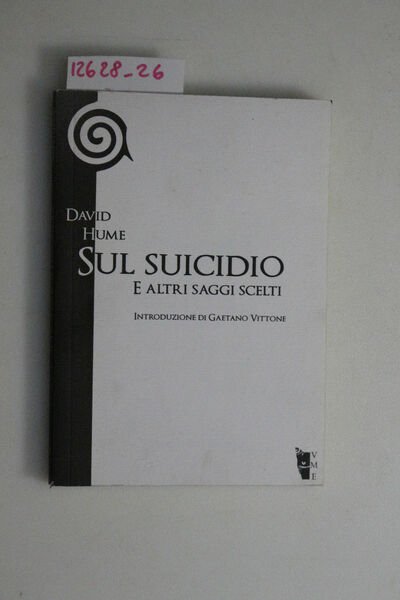 Sul suicidio e altri saggi scelti